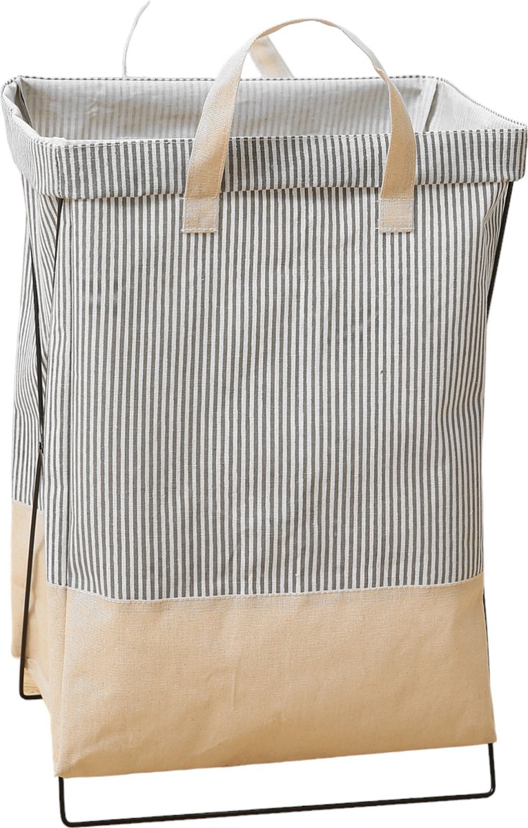 Goedkoopste Lexorion Engels -Wasmand - Wasmanden - Wasmand Inklapbaar - Opvouwbare Wasmanden - 36cm x 28cm x 59cm - Ijzeren Pijpenrek