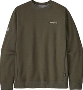 Patagonia Fitz Roy Icon Uprisal Crew pull décontracté hommes vert