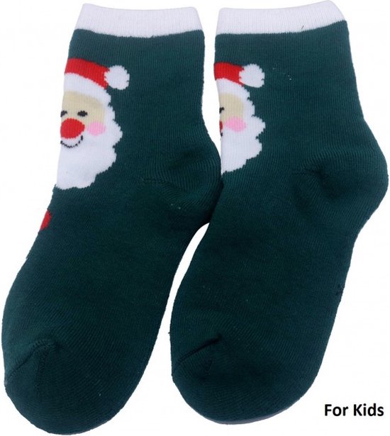 Sokken Kerst - Kids - Maat33-38 - Uniseks - Santa - Musthaves for kids