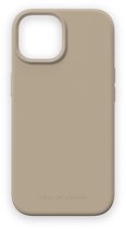 iDeal of Sweden Coque en silicone MagSafe iPhone 15 Beige