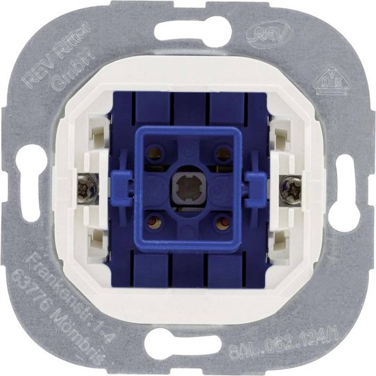 REV 0299300000 Inzetstuk Uitschakelaar, Wisselschakelaar Technik Zink