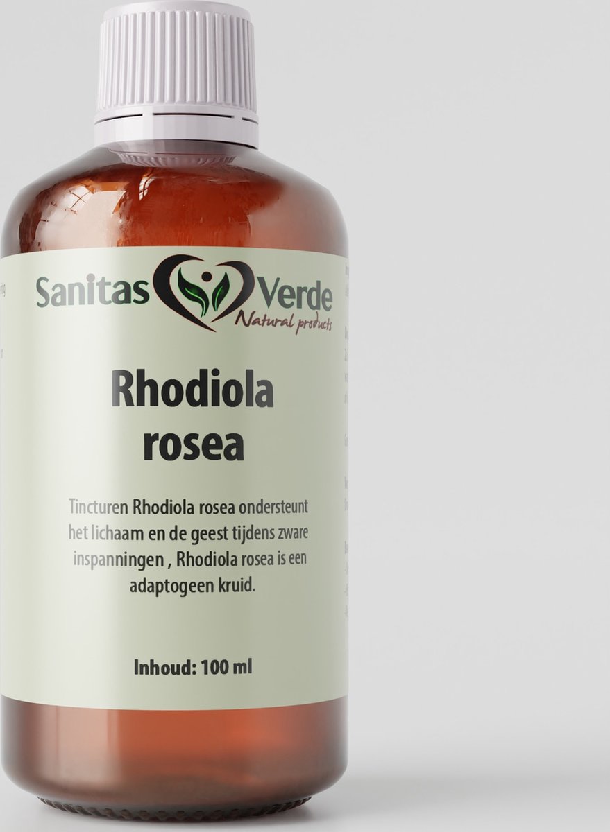 Goedkoopste Rhodiola Rosea (rozenwortel) tinctuur 100 ml