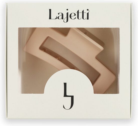 Lajetti - Pince à cheveux Rose - Barettes et pinces à cheveux rectangulaires