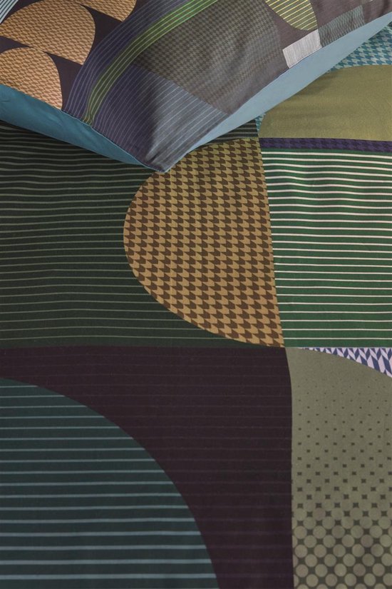 Kardol Utopia dekbedovertrek - Lits-Jumeaux - 240x200/220 - Blauw Groen van Merkloos — afbeelding 3