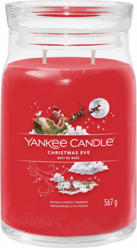 Yankee Candle - Grand pot signature de la Eve de Noël