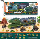 Camion Dinosaurus Kiddos avec cage et dinosaures - Jouets Dinosaurus - Grand