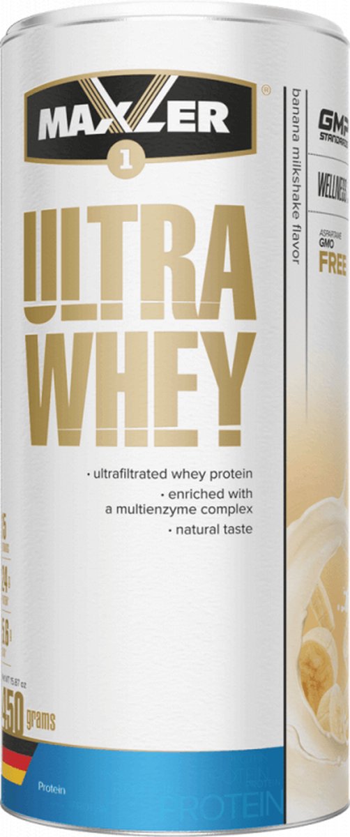 Ultra Whey (450g) can Banana Milkshake