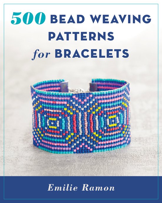 500 Bead Weaving Patterns for Bracelets - cover