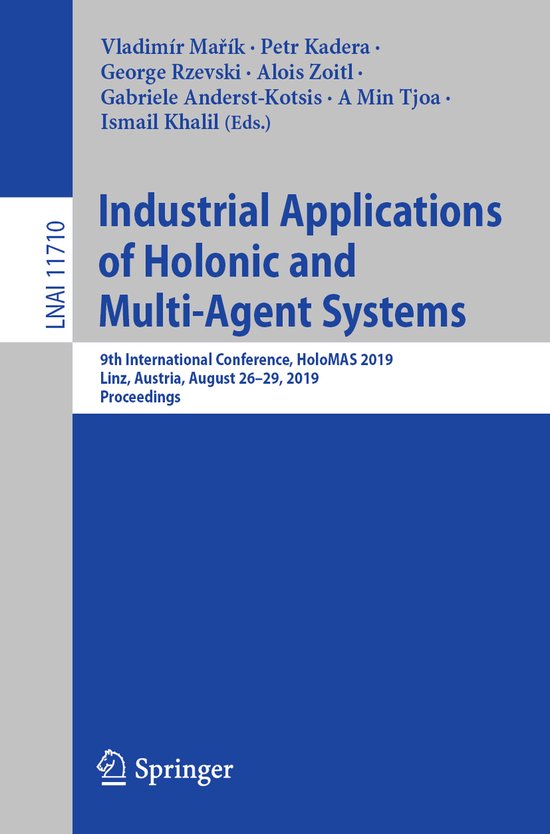 Lecture Notes in Computer Science11710- Industrial Applicati ... - cover