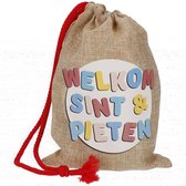 Folat - Cadeauzakje 'Welkom Sint & Pieten' - 18 x 25 cm