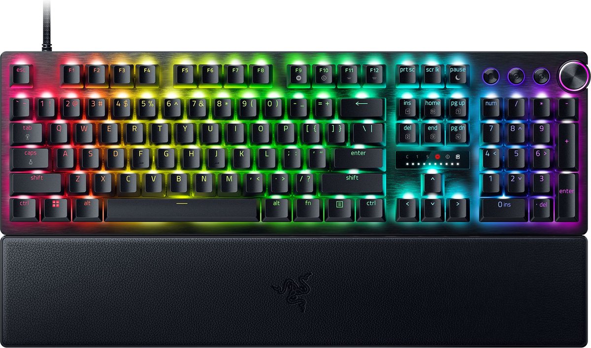 Razer Huntsman V3 Pro - Mechanisch Gaming Toetsenbord - QWERTY - Zwart