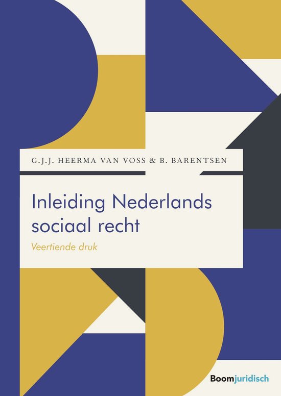 Boom Juridische studieboeken - Inleiding Nederlands sociaal  ... - cover