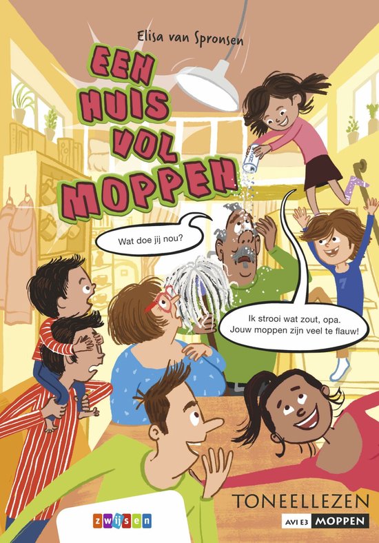 Toneellezen - Een huis vol moppen - cover