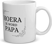 Akyol - hoera ik word papa koffiemok - theemok - Vader - iemand die vader wordt - dadchelor - vader cadeautjes - geschenk - kado - 350 ML inhoud