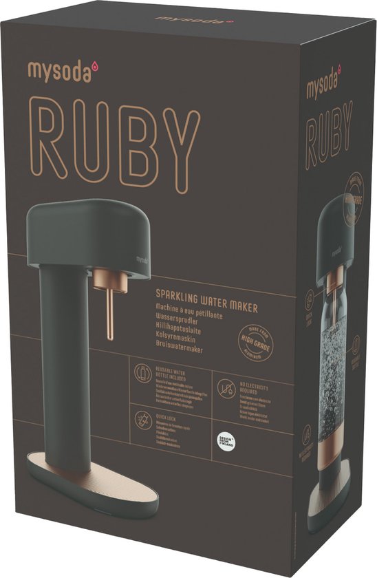 Machine à eau pétillante Ruby