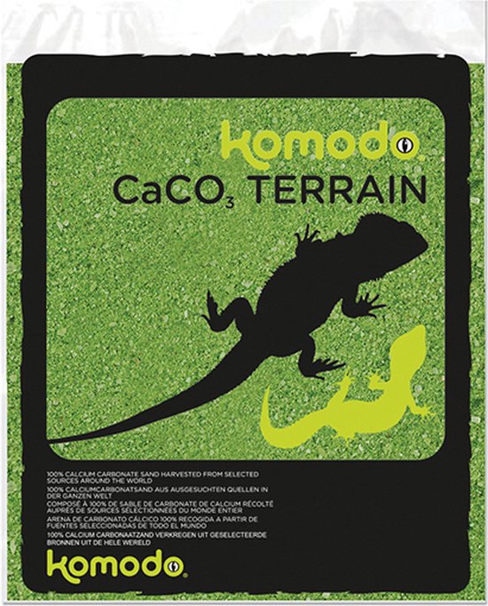 Komodo Caco Zand - Groen - 4 kg - Komodo