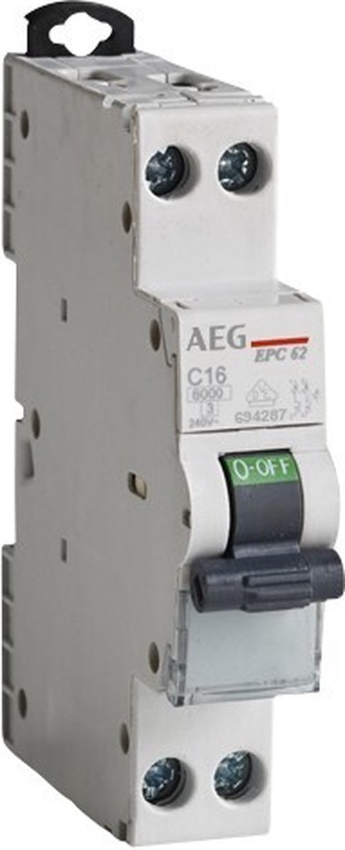 AEG installatieautomaat 1-polig+nul 32A C-kar (694399)