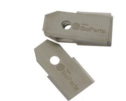 BoParts robotmaaier mesjes staal - 9 stuks - geschikt voor Gardena Sileno Minimo 250