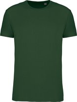 Forest Green T-shirt met ronde hals merk Kariban maat S