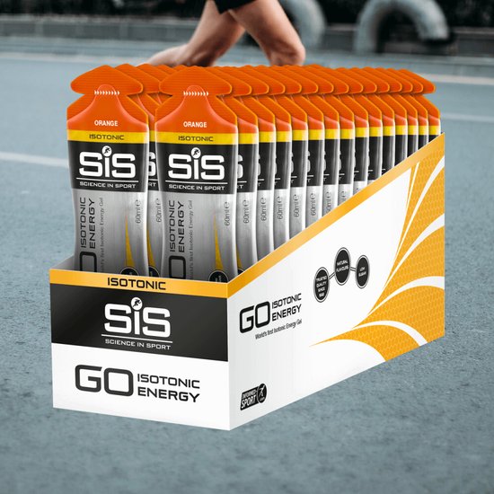 SIS GO Isotonic Energy Gels (30x60ml) Orange - Energie & Uithoudingsvermogen - Energie Gels van SiS — afbeelding 3