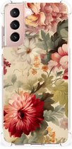 Case geschikt voor Samsung Galaxy S21 FE Bloemen