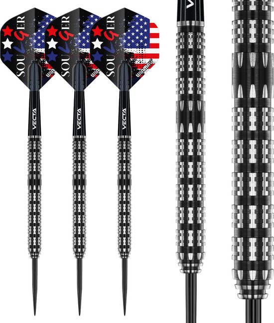 WINMAU - Leonard Gates: Steeltip Tungsten Dartpijlen Professioneel - 24g van Winmau — afbeelding 2
