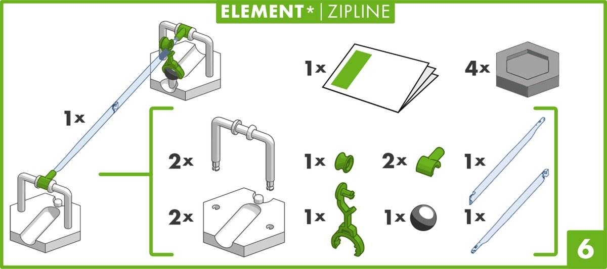 GraviTrax® Zipline Uitbreiding - Knikkerbaan — afbeelding 7