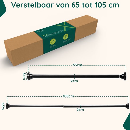 Kledingroede met verlichting kopen