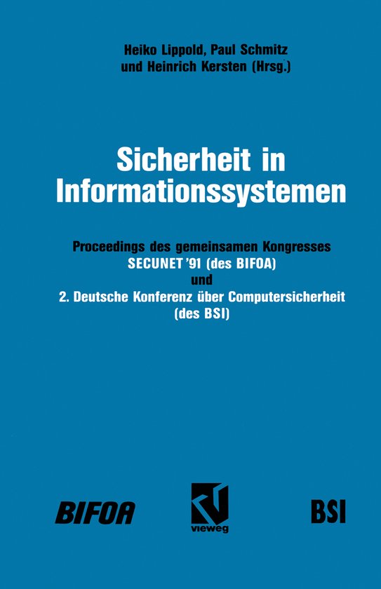 Sicherheit in Informationssystemen - cover
