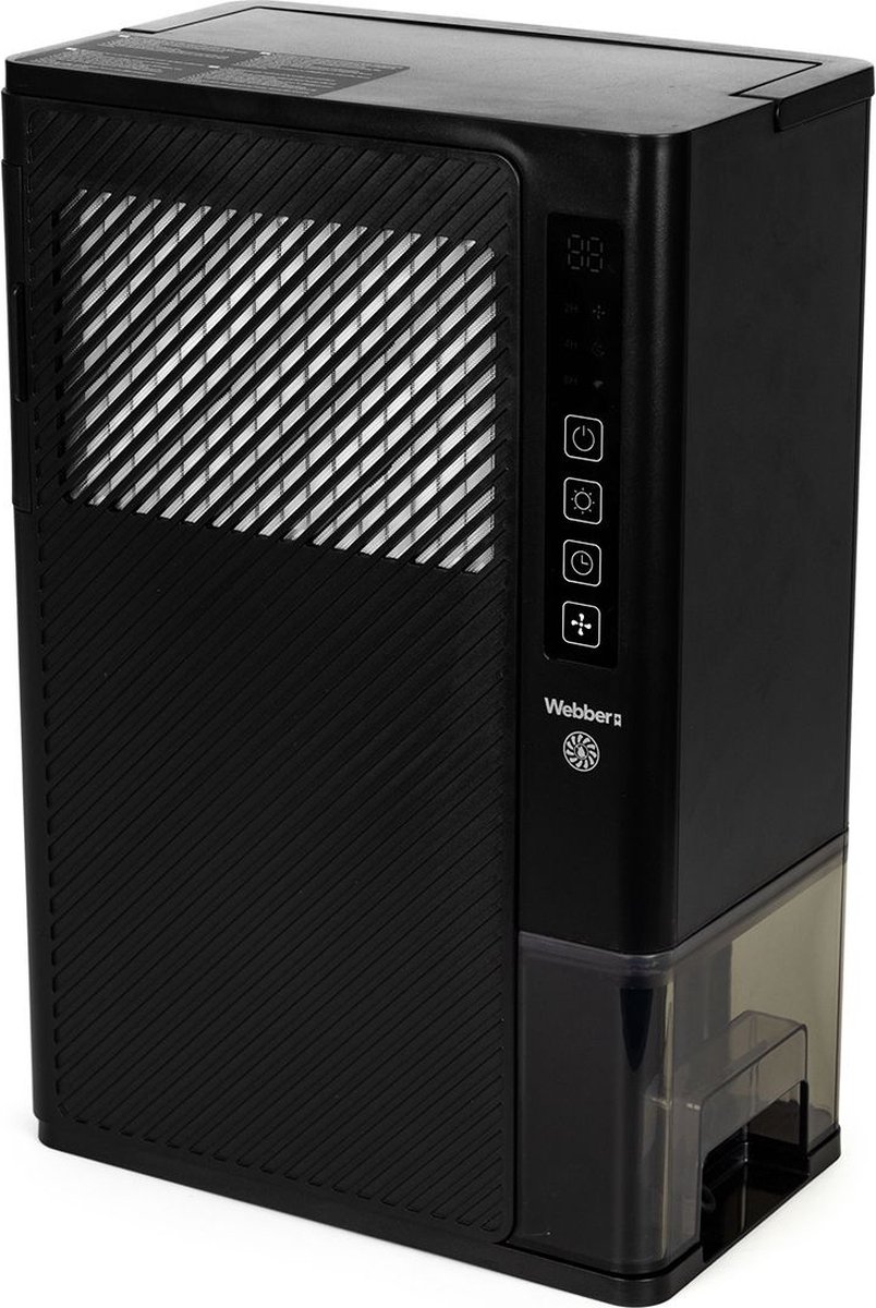 Webber DEX1 - luchtontvochtiger - 39x16x25,7cm - tot 20m2 - 2,3l