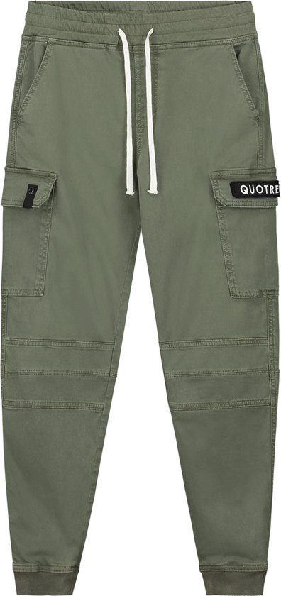 Quotrell - Casablanca Cargo Pants - ARMY GREEN - L