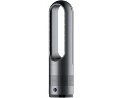 Bladloze torenventilator DrPhone Ryze3 30W, 8 snelheden, 80° draaibaar, afstandsbediening, veilig voor kinderen