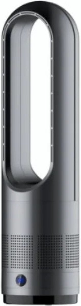 DrPhone Ryze3 WindForce Ventilator - Bladeless Fan - Torenventilator - Electrisch - 8 Snelheden - 30W - 8000RPM – 80 Graden Draaibaar - Zwart