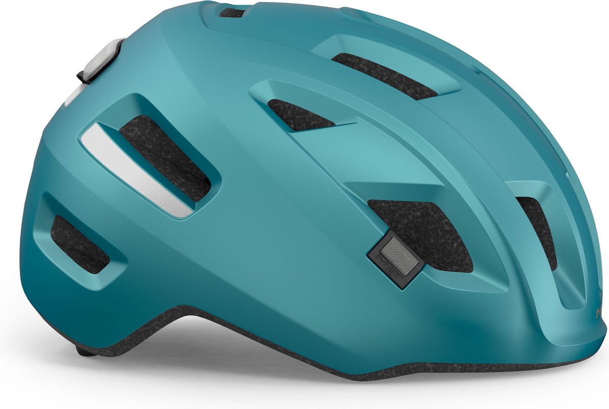 MET E-Mob MIPS Fietshelm Mannen & Vrouwen - Fietshelm E Bike Volwassenen - Maat M (56-58cm) - NTA8776 - Teal