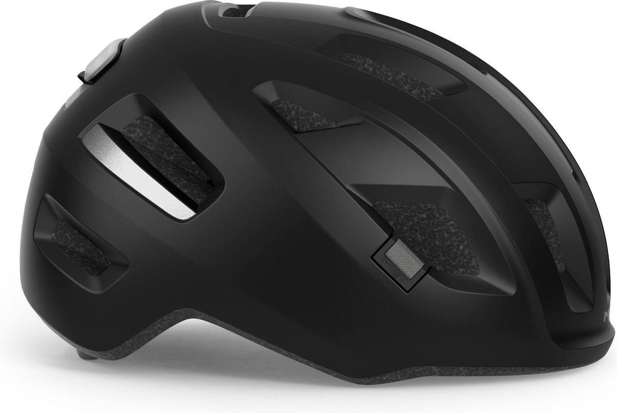 Zeroall Fietshelm Voor Volwassenen - Verstelbaar 56-61cm - Geschikt Voor E-Bike, Mountainbike & Scooter - Zwart