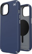 Geschikt voor Speck Apple iPhone 15 Presidio2 Pro Back Cover Hoesje Geschikt voor Mag - Blauw