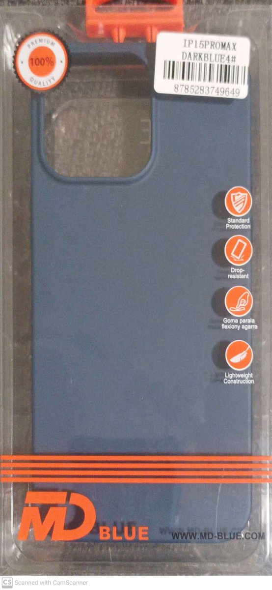 Case - iPhone 15 Pro Max - Dark Blue