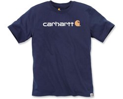 Carhartt Herren T-Shirt Core Logo T-Shirt S/S Navy-XXL