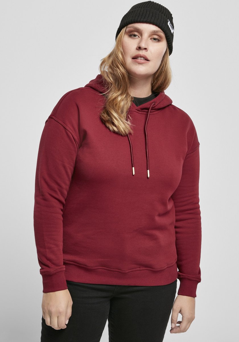 Urban Classics Organic Hoodie/trui S Rood