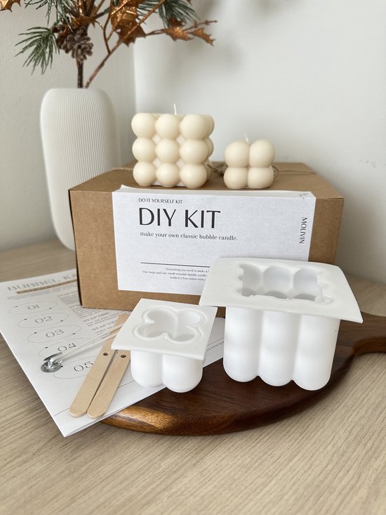 Cadeau DIY : Kit Bougies Parfumées Bubble