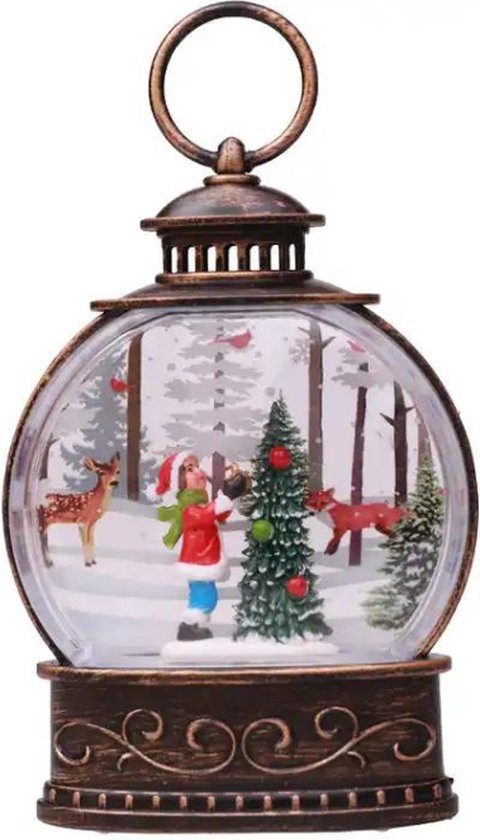 GAMMA | Kerstdecoratie figuur boom met warm wit LED verlichting op