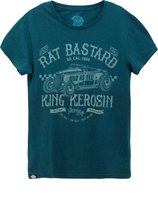 King Kerosin T-Shirt Rat B. Watercolour Blue-S