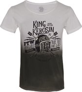 King Kerosin T-Shirt Ride Fast Die Last White-XL