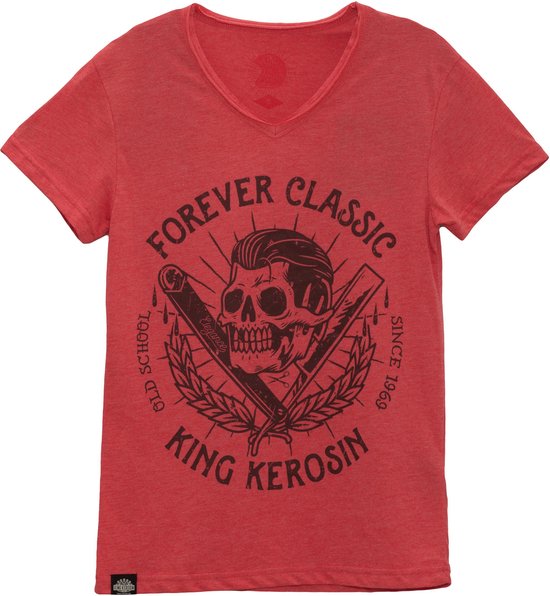 King Kerosin T-shirt Forever Classic Rood