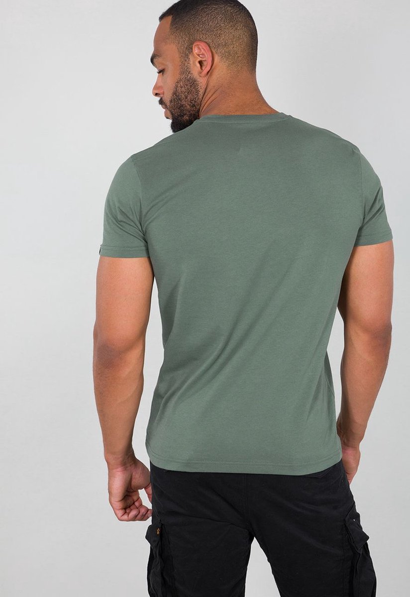 Alpha Industries Basic T-Shirt Vintage Green-M