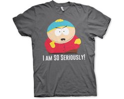 South Park Eric Cartman I Am So Seriously T-Shirt Dark-Grey-M