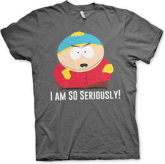 Foto: South park eric cartman i am so seriously t shirt dark grey m