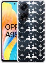 Cazy Hoesje geschikt voor Oppo A98 5G Oh Deer
