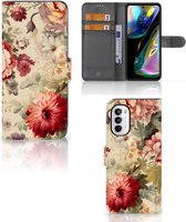 Hoesje geschikt voor Motorola Moto G52 | Moto G82 Bloemen