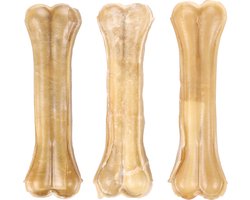 Flamingo - Hondensnack Premium Kauwbeen Geperst - 165 gr - 3 stuks x 14 cm